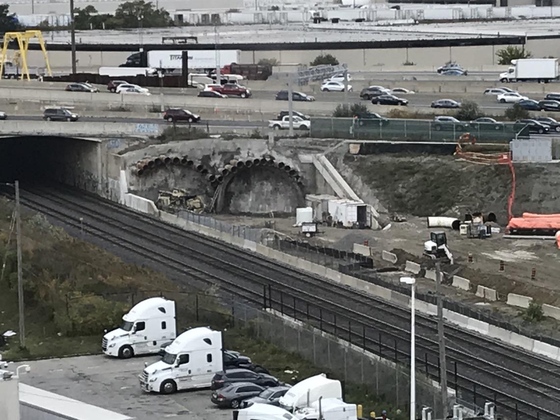 Baustelle von Bohrtec Gesellschaft für Bohrtechnologie mbH in Toronto