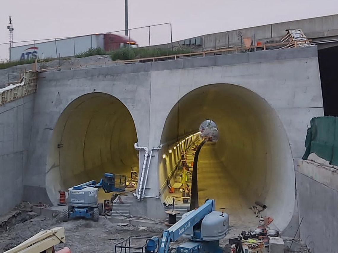 Baustelle von Bohrtec Gesellschaft für Bohrtechnologie mbH in Toronto